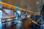 hotel gym, working out while travelling, gym, exercise, training