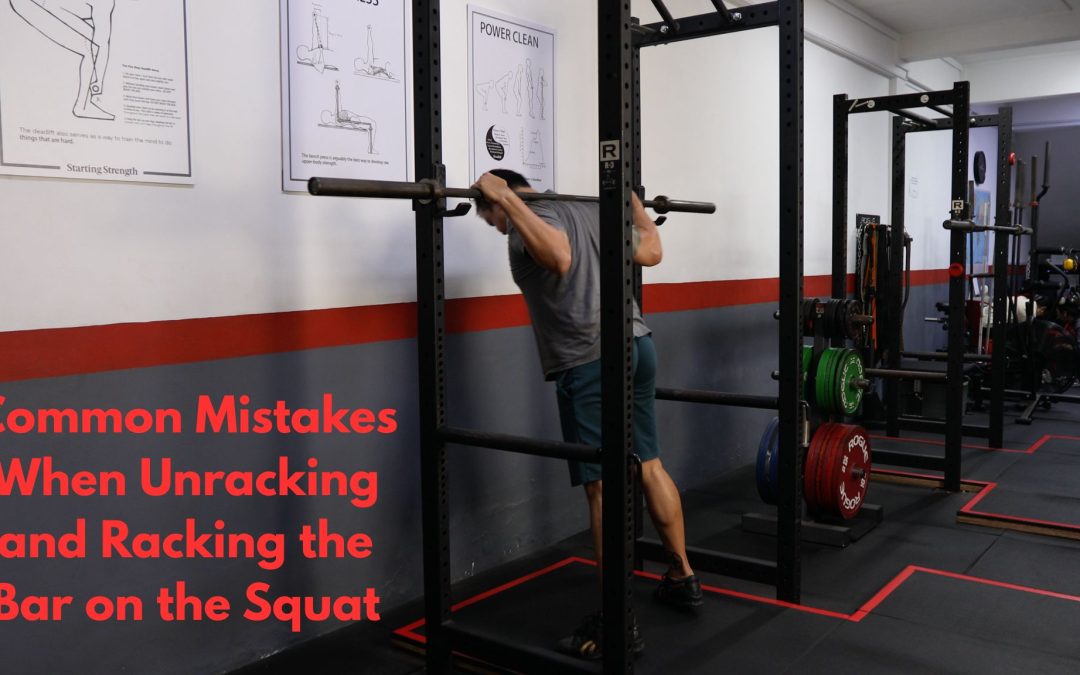 Common Mistakes When Unracking and Racking the Bar on the Squat