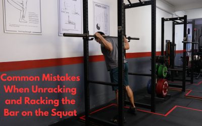 Common Mistakes When Unracking and Racking the Bar on the Squat